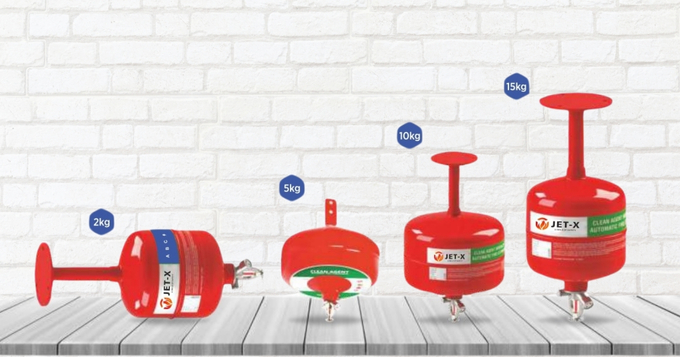 Automatic Modular (Ceiling Mounted) Fire Extinguishers