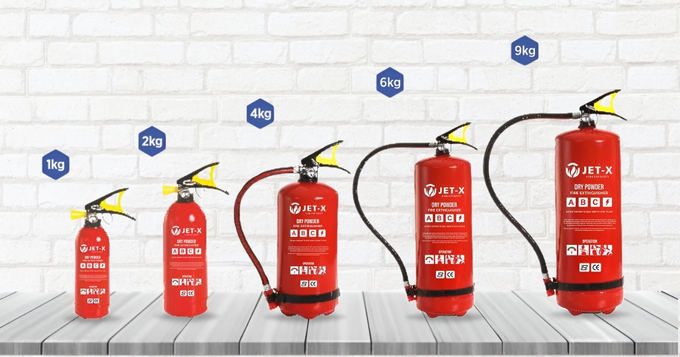 Dry Powder (ABC) Fire Extinguishers