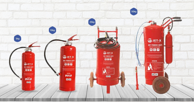 Dry Powder (DCP) Cartridge Type Fire Extinguishers