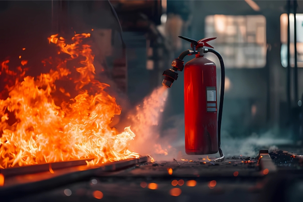 Fire extinguisher bg